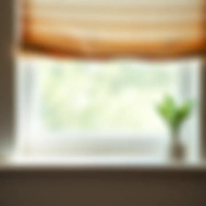 Materials for Roman Shades Close-up of various materials used in roman shades