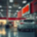 Innovative in-store pickup area at Big Lots