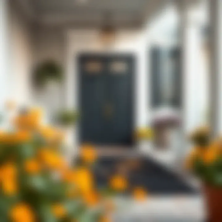 Care Tips for Black Welcome Mats Maintenance of a black welcome mat in an outdoor setting