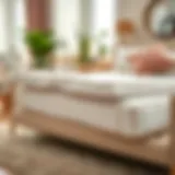 Durable foam mattress storage bag showcasing material quality