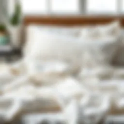 Luxurious cotton sheets with a soft texture