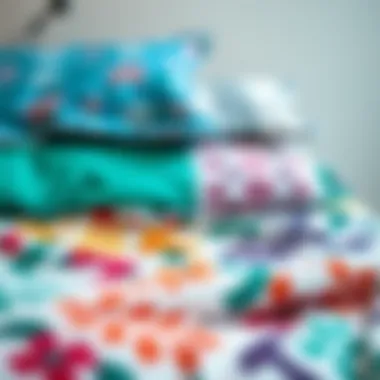 Modern Sheet Designs Colorful designs of bed sheets showcasing modern patterns