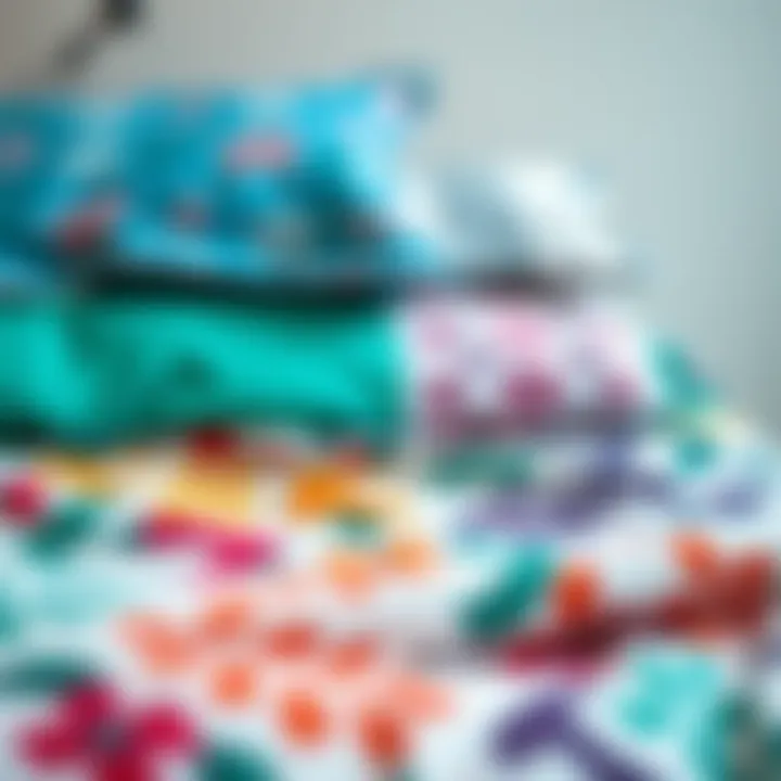 Modern Sheet Designs Colorful designs of bed sheets showcasing modern patterns