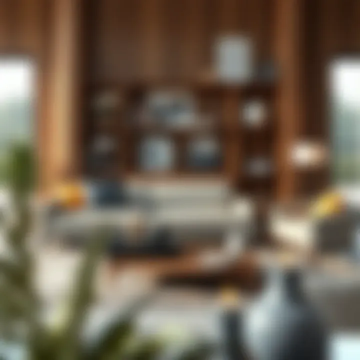 Harmony of Style and Function Artful arrangement showcasing design philosophy
