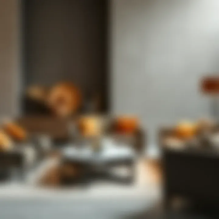 Inviting Atmosphere for Relaxation Cozy seating area with complementary furnishings