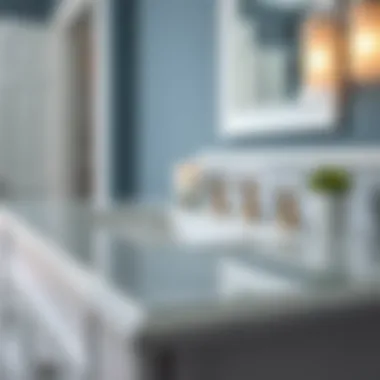 Material Quality in a 36-Inch White Vanity Close-up of the premium materials used in the vanity