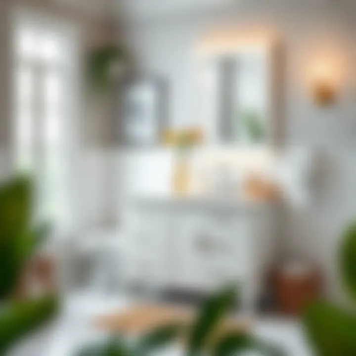 Versatility of the 36-Inch White Vanity in Different Styles Stylish bathroom featuring the 36-inch white vanity in decor