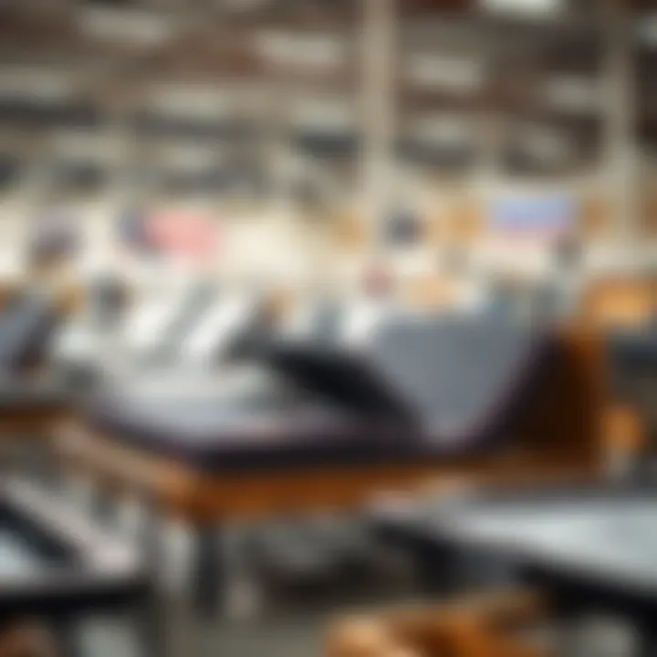 Diverse Adjustable Bed Frames Available at Costco Variety of adjustable bed frames displayed at Costco