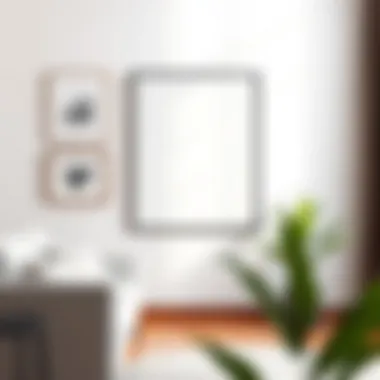 Sleek Metal Frames for Contemporary Look Modern metal frames for contemporary decor