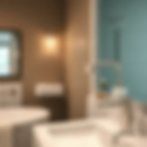 Stylish Shower Soap Dispenser in Modern Bathroom Stylish shower soap dispenser in modern bathroom setting