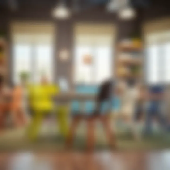 A comparison of different chair styles suitable for children's study areas.