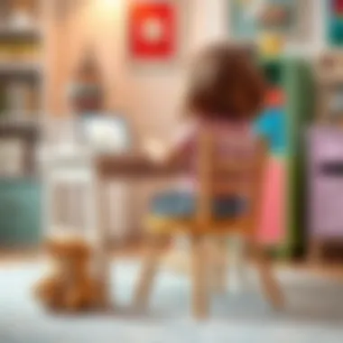 A maintenance guide showing cleaning and care tips for children's furniture.