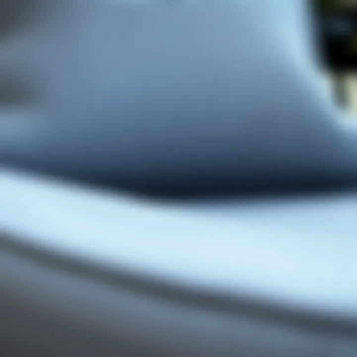 Fabric Texture for Comfort and Style Close-up of fabric texture used in patio chair cushions