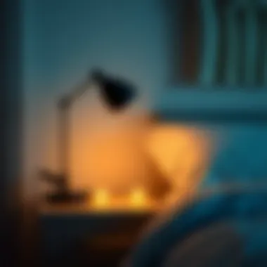 Contemporary Tiny Bedside Lamp Enhancing Room Aesthetics Contemporary tiny bedside lamp enhancing room aesthetics