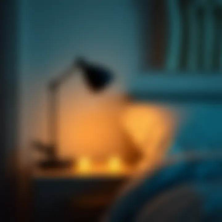 Contemporary Tiny Bedside Lamp Enhancing Room Aesthetics Contemporary tiny bedside lamp enhancing room aesthetics
