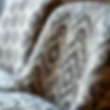 Chair Cover Material Textures Close-up of chair cover material textures and patterns