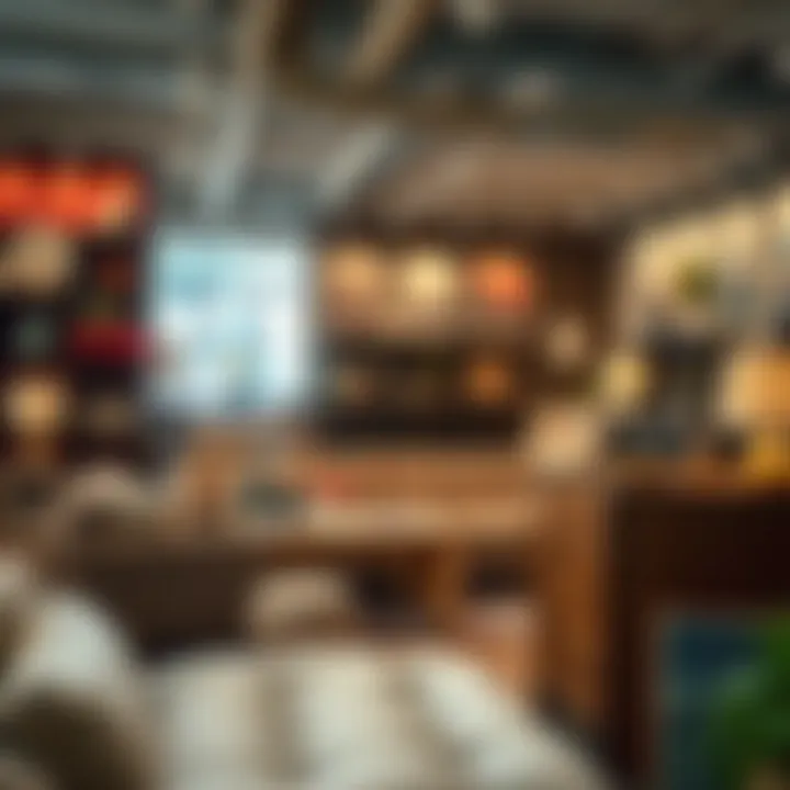 Diverse Furniture Store Selection Furniture store interior displaying diverse styles