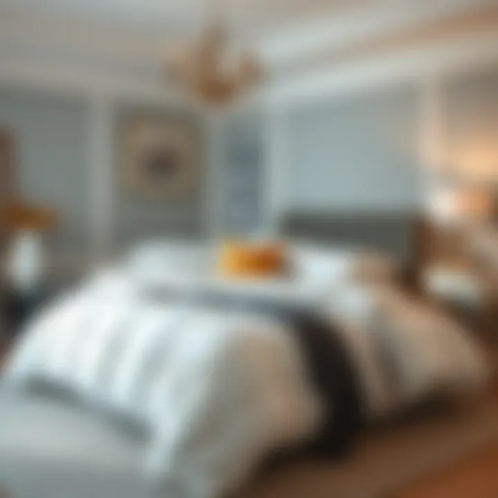 Stylish Aesthetics in Bedroom Decor Stylish king size comforter cover enhancing bedroom aesthetics