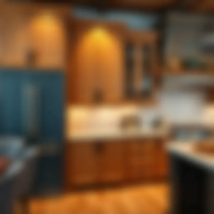 Elegant Wooden Overstock Cabinets with Unique Finishes A close-up view of high-quality wooden overstock cabinets with unique finishes