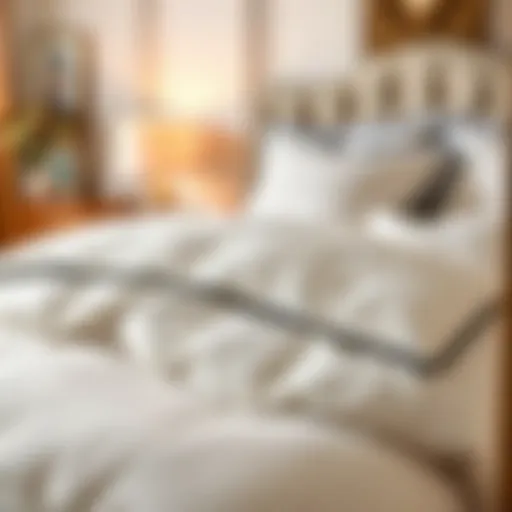 Luxurious Mysa Ronn Comforter on a bed