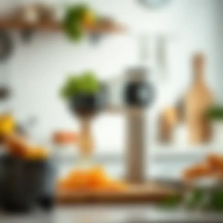 Innovative Kitchen Tool for Food Preparation An innovative kitchen gadget that simplifies food preparation tasks