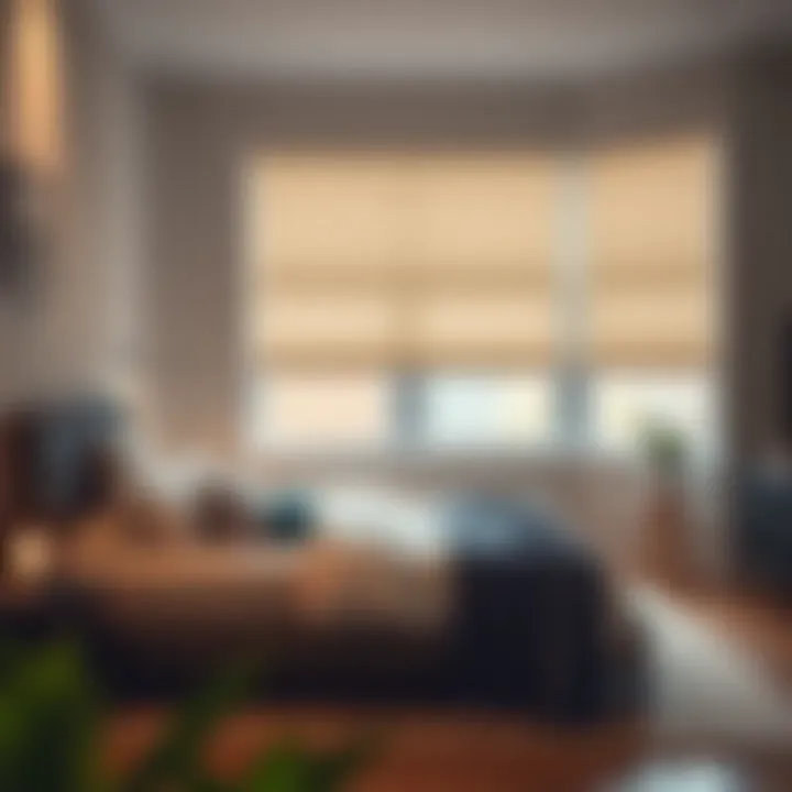 Installation guide for honeycomb darkening shades in a contemporary bedroom