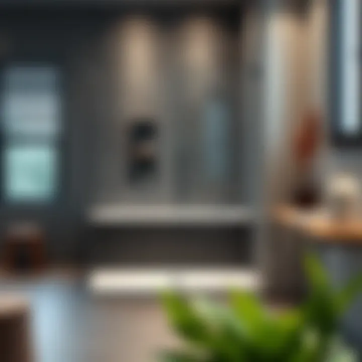 Lowe's shower base showcasing modern design