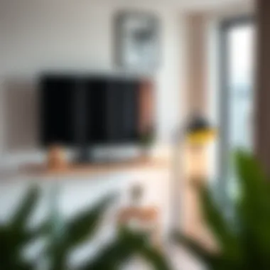 Functional Use of the Oeveo Shelf in a Home Office Oeveo under mount shelf used in a stylish home office setup