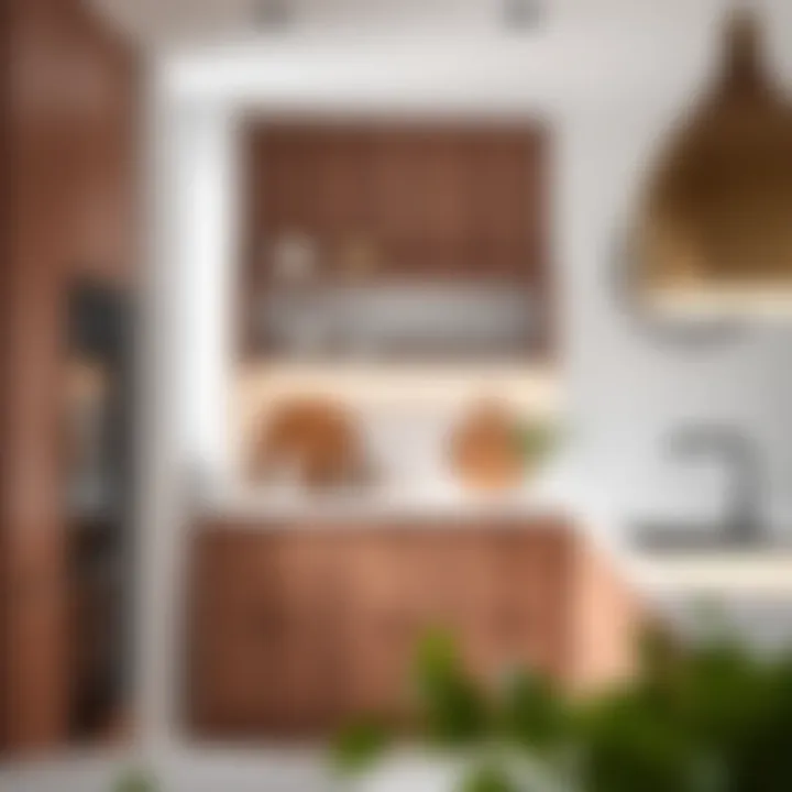 Oeveo Shelf Enhancing a Contemporary Kitchen Space Oeveo under mount shelf installed in a contemporary kitchen