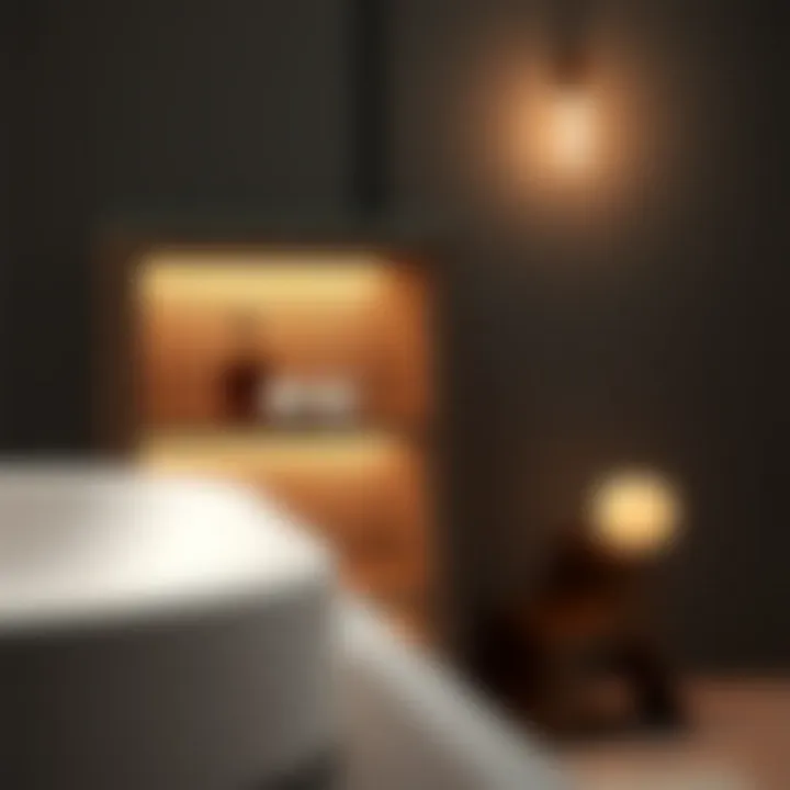 Modern Aesthetics of the Oeveo Under Mount Shelf Stylish Oeveo under mount shelf showcasing modern design