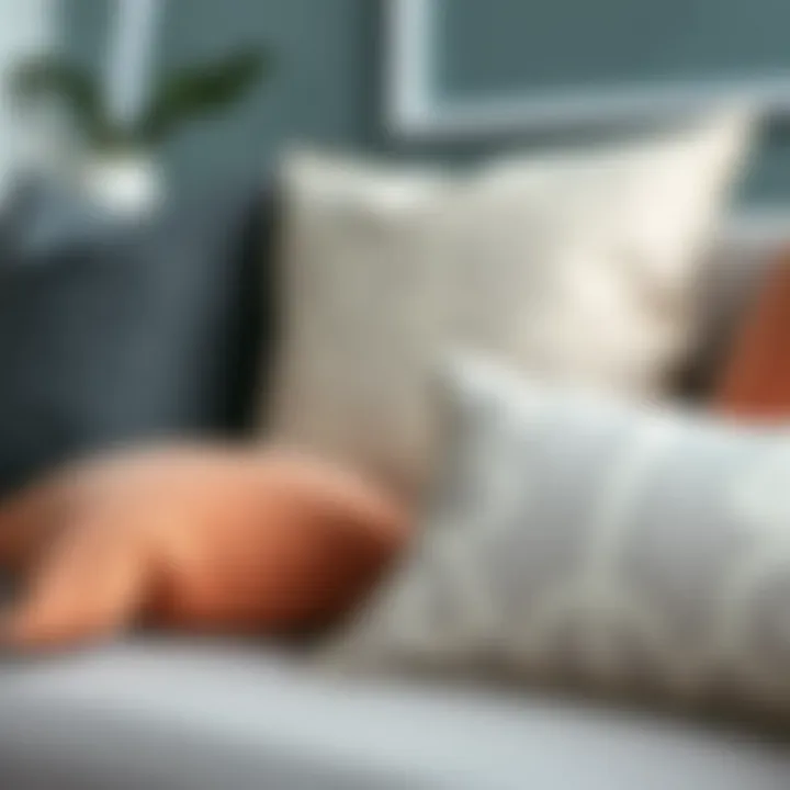 Different materials for couch pillow inserts