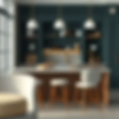 Stylish Chairs for Aesthetics Stylish chairs that enhance counter aesthetics