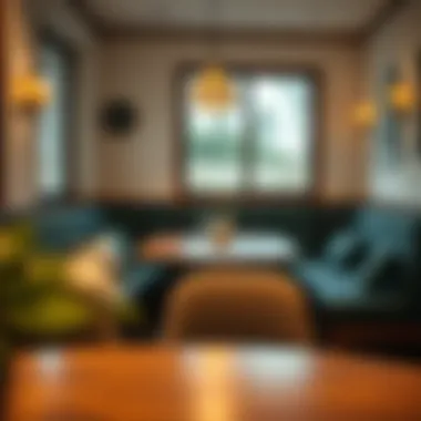 Plush and Comfortable Seating for Dining Comfortable seating options with plush cushions