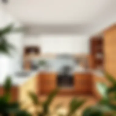 Elegant Bamboo Kitchen Cabinetry Elegant bamboo kitchen cabinetry showcasing modern design