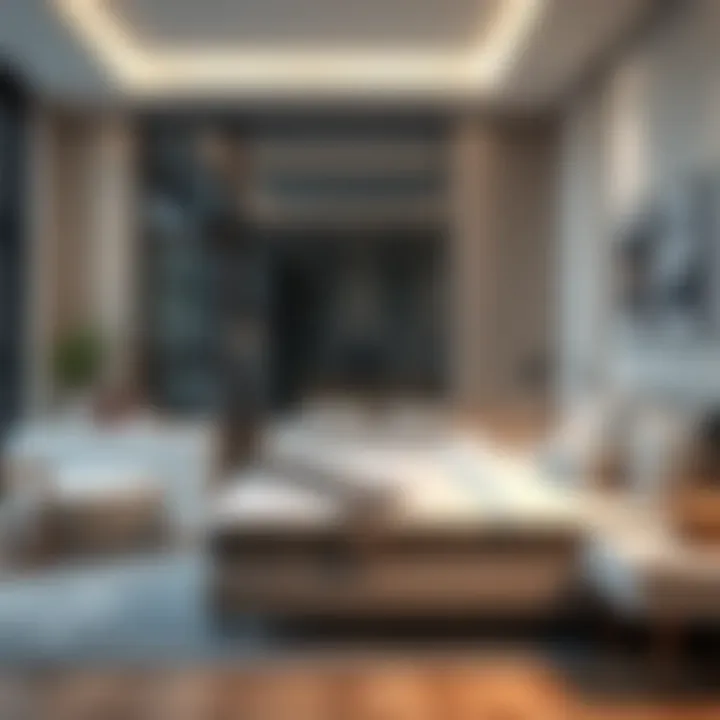 Modern Bedroom Aesthetics with a Twin Size Hybrid Mattress Stylish bedroom featuring a twin size hybrid mattress in modern decor